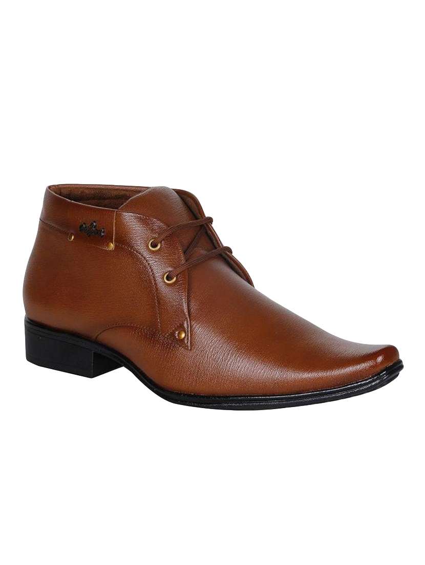 tan leather formal derby