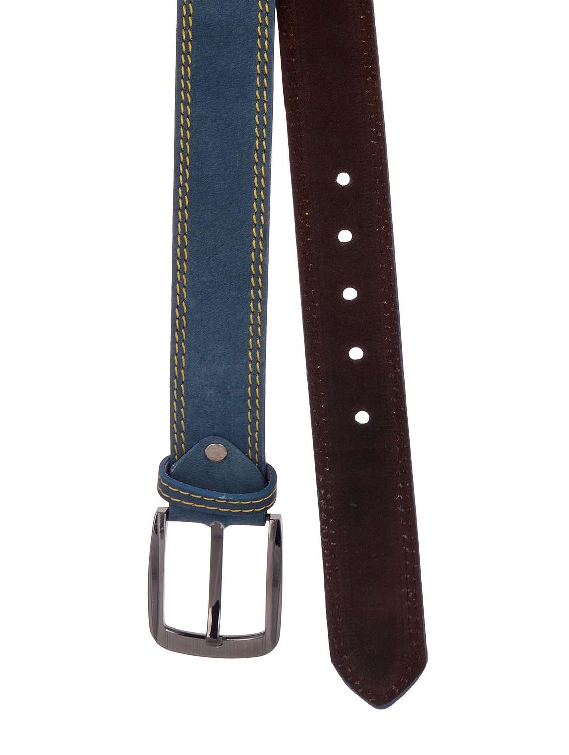 blue leather belt - 14959815 -  Standard Image - 1