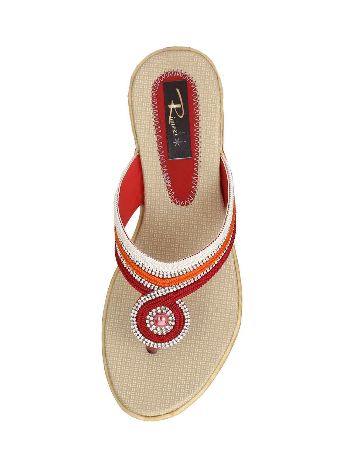 red  toe separator  wedge - 14963431 -  Standard Image - 4