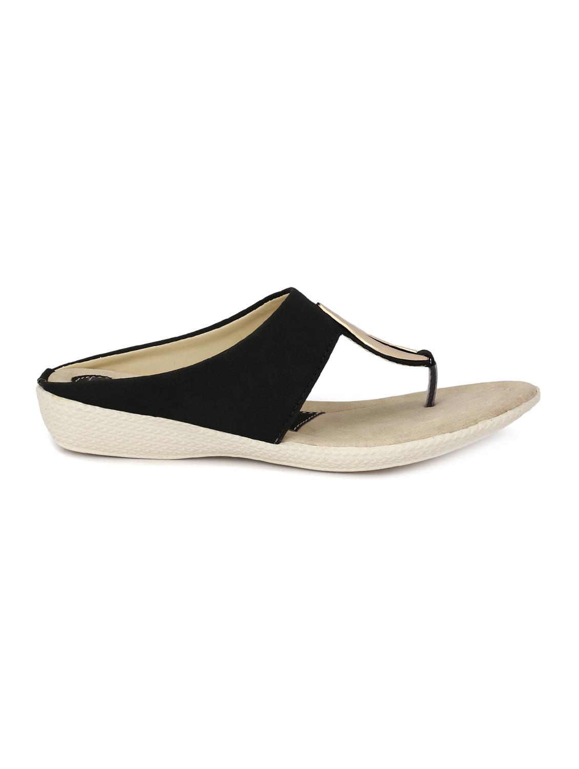 black  toe separator sandal - 14963433 -  Standard Image - 1