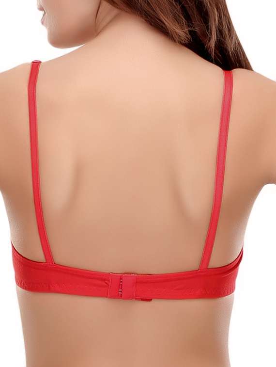 set of 3 bow patch solid bras - 14964774 -  Standard Image - 4