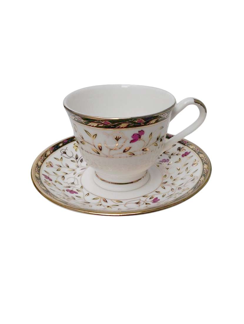 tableware serving tea coffee cups saucer set pack of 12
