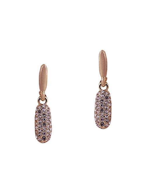 gold metal studs earring - 14968443 - Standard Image - 0