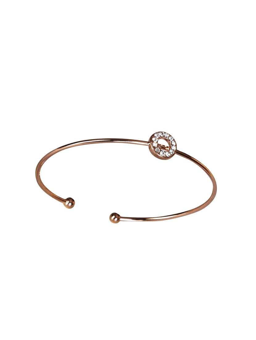 gold metal bracelet - 14968455 -  Standard Image - 1