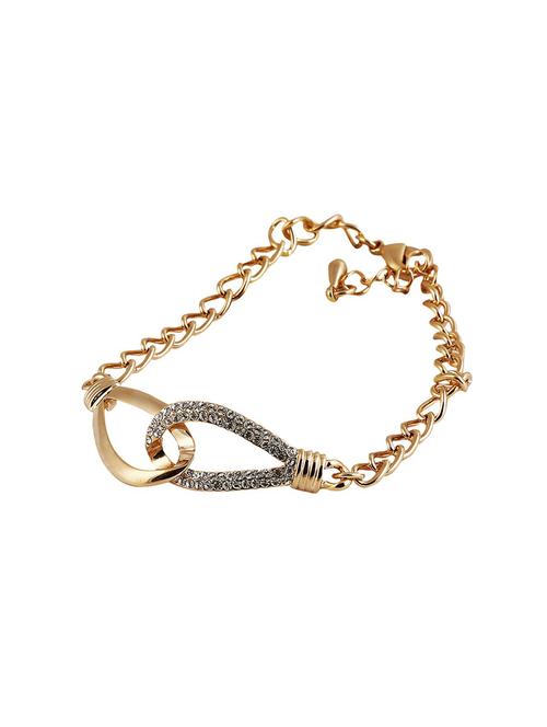 gold metal bracelet - 14968464 - Standard Image - 0