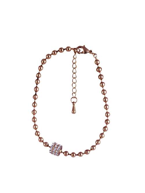 gold metal bracelet - 14968470 - Standard Image - 0