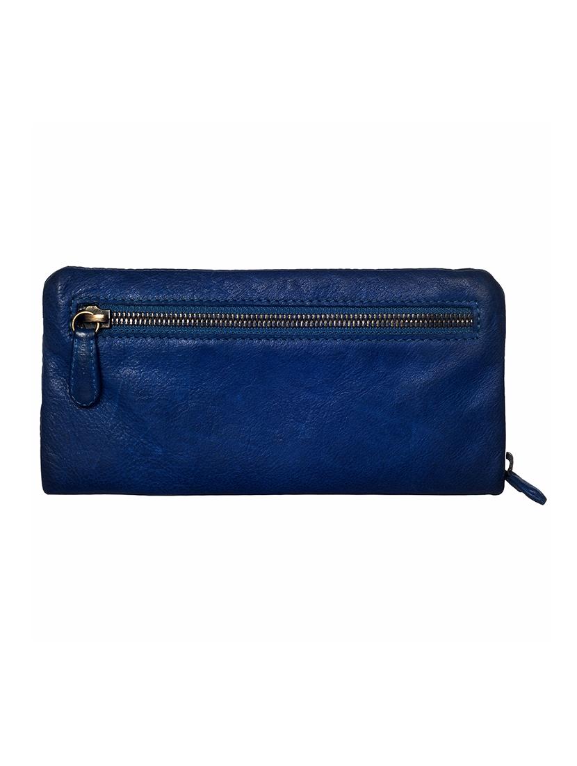 blue leather wallet - 14973524 - Standard Image - 1
