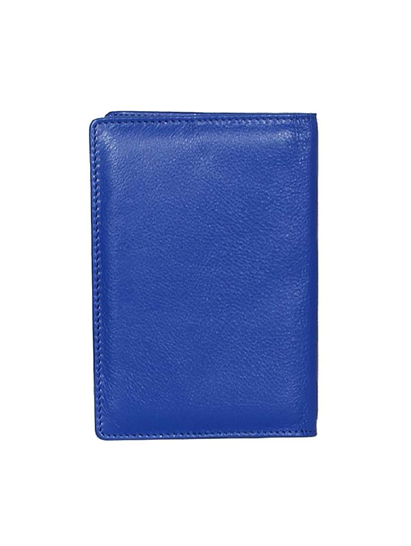 blue leather wallet - 14973796 -  Standard Image - 1