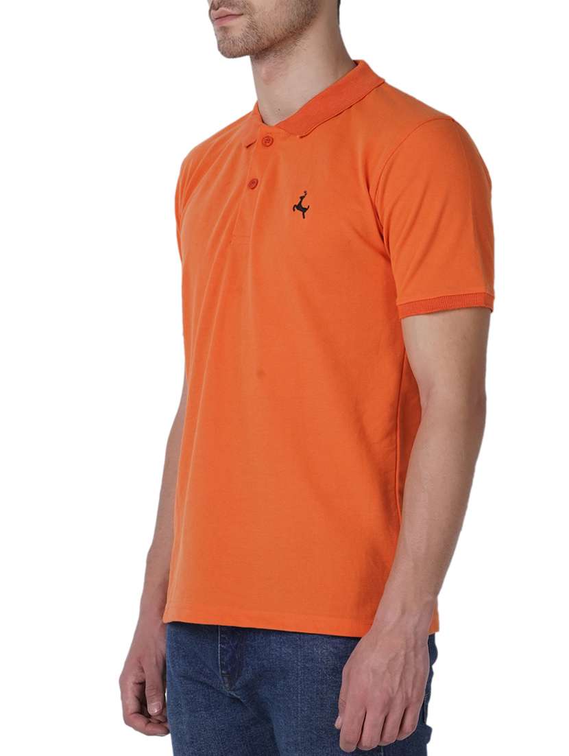 orange cotton t-shirt - 14974206 -  Standard Image - 1