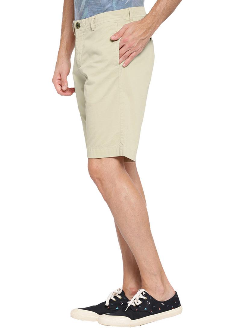 beige cotton shorts - 14987132 - Standard Image - 1