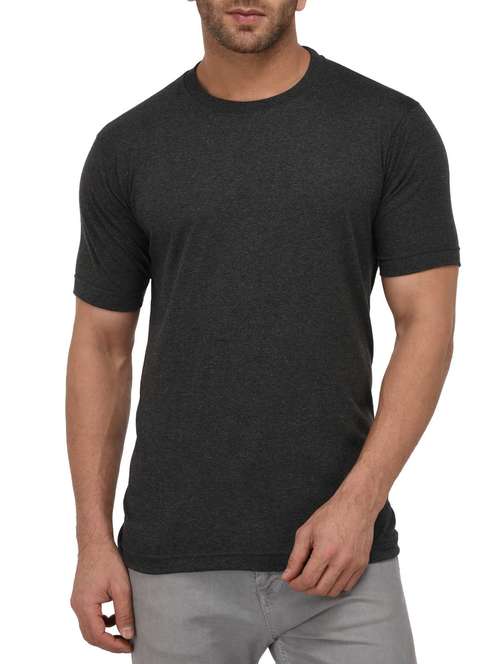 grey cotton t-shirt - 14989479 -  Standard Image - 0