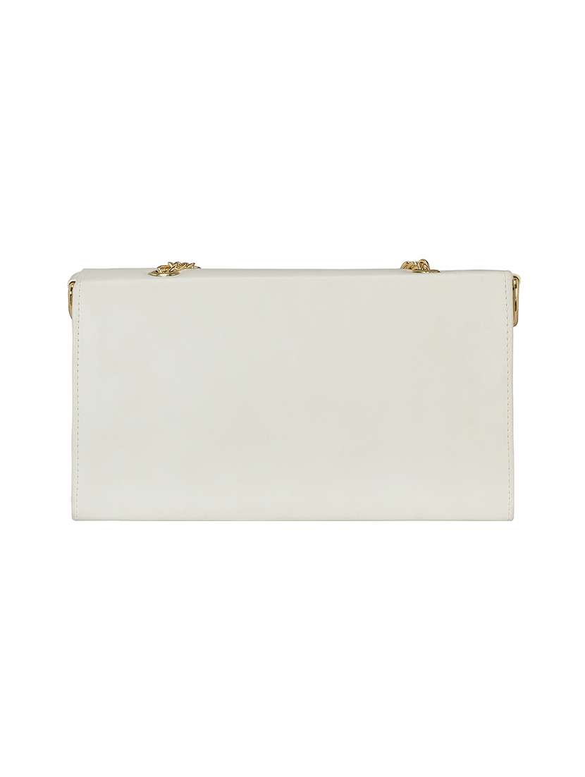 white leatherette sling bag - 14992719 -  Standard Image - 1