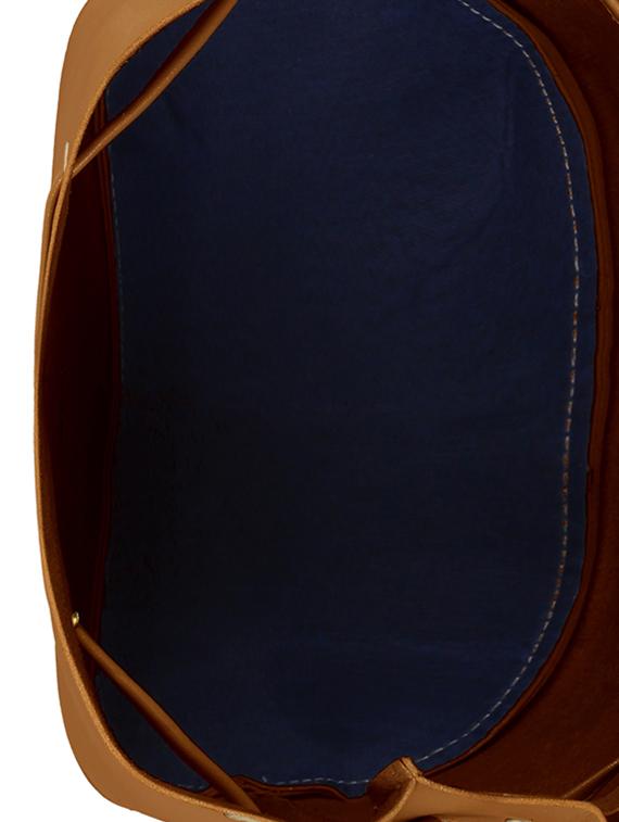tan leatherette (pu) combo sling bag - 14992727 - Standard Image - 4