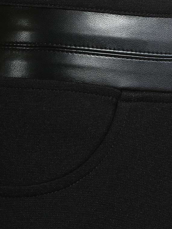 black cotton jeggings - 14993759 -  Standard Image - 4