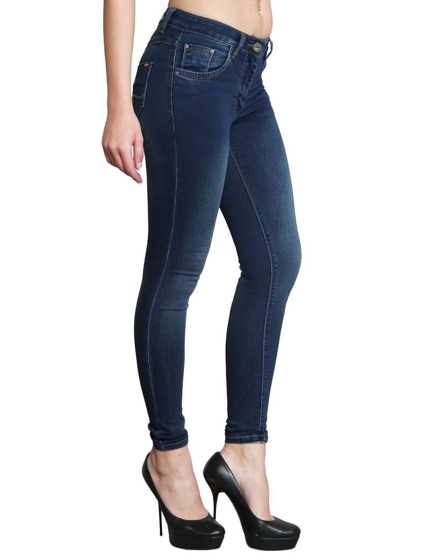 dark blue denim jeans - 14993772 -  Standard Image - 1