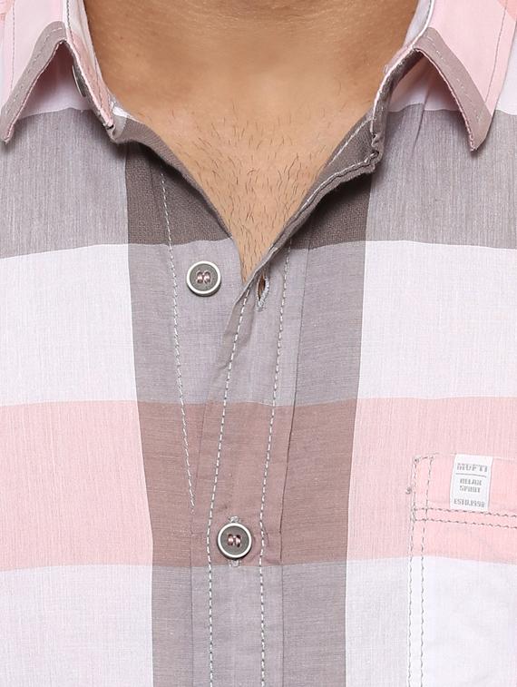 multi colored cotton casual shirt - 14997166 - Standard Image - 4