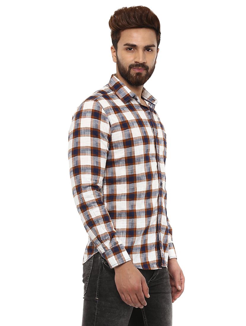 multi colored cotton casual shirt - 14997170 -  Standard Image - 1