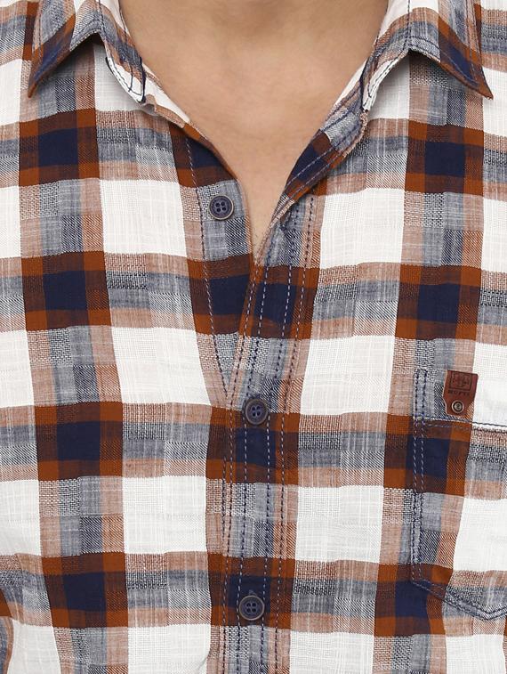 multi colored cotton casual shirt - 14997170 - Standard Image - 4