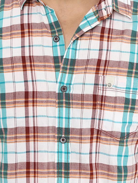 multi colored cotton casual shirt - 14997181 - Standard Image - 4