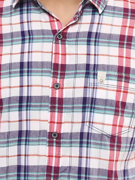 multi colored cotton casual shirt - 14997182 - Standard Image - 4