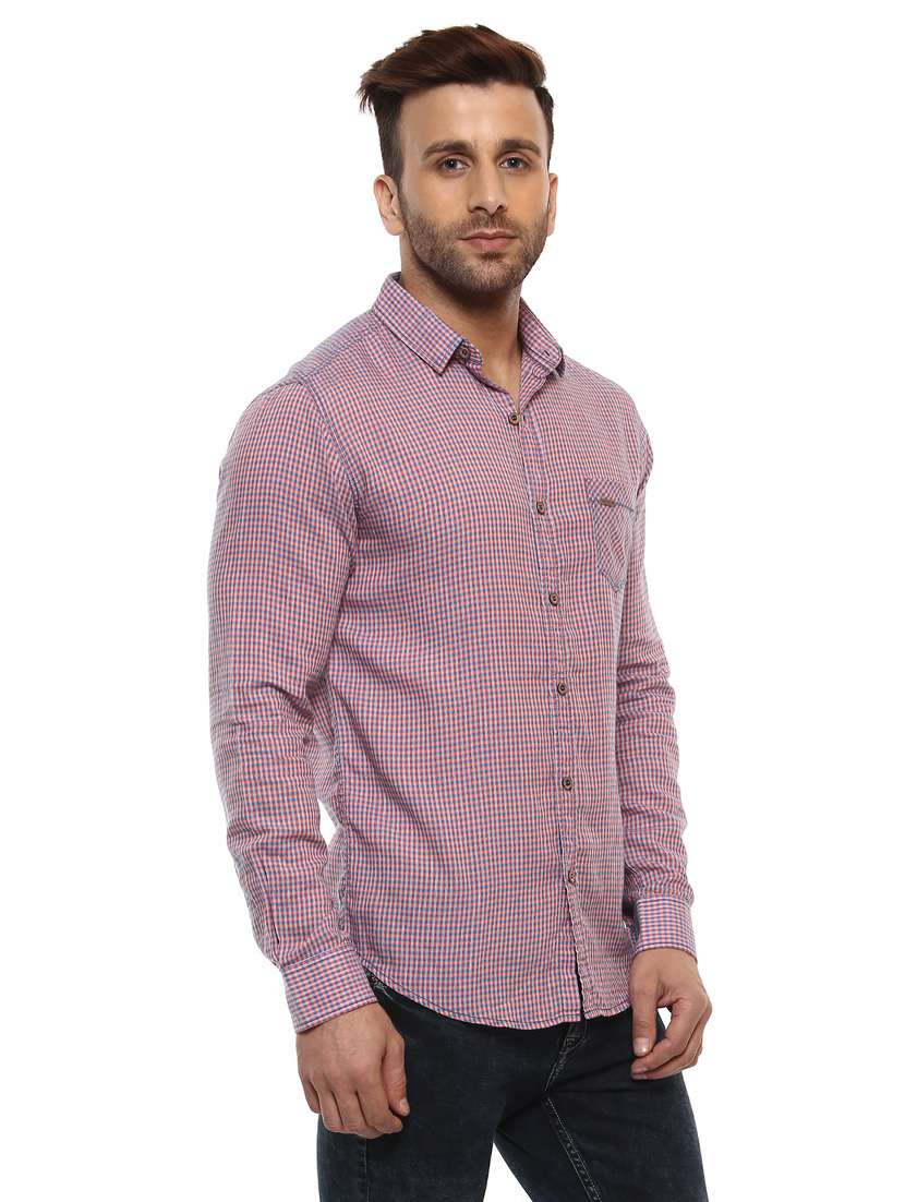 multi colored cotton casual shirt - 14997191 -  Standard Image - 1