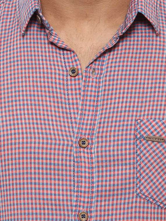 multi colored cotton casual shirt - 14997191 - Standard Image - 4