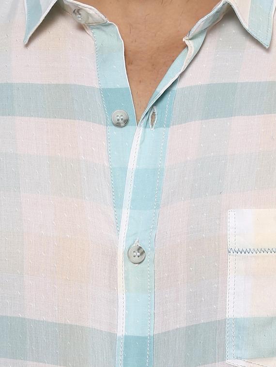 white cotton casual shirt - 14997197 - Standard Image - 4