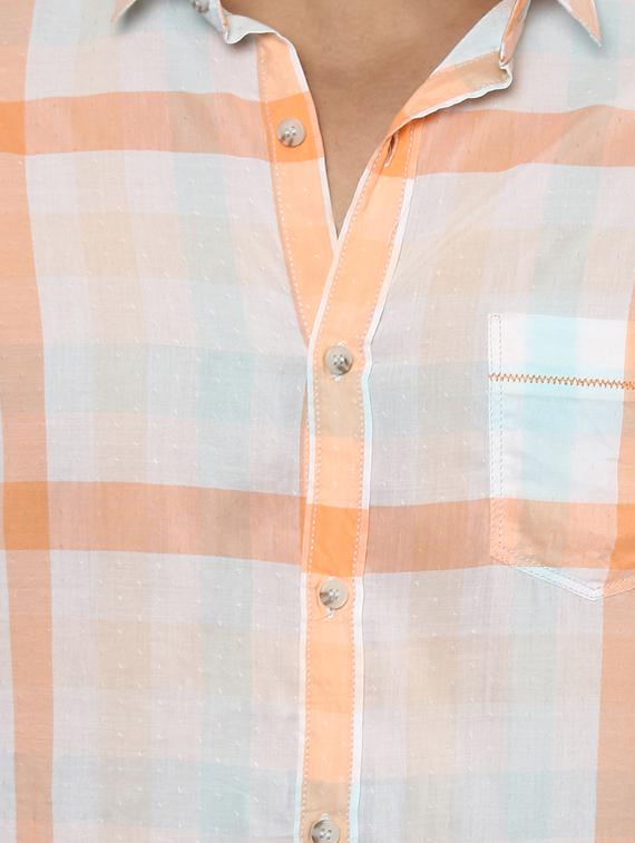 white cotton casual shirt - 14997198 - Standard Image - 4