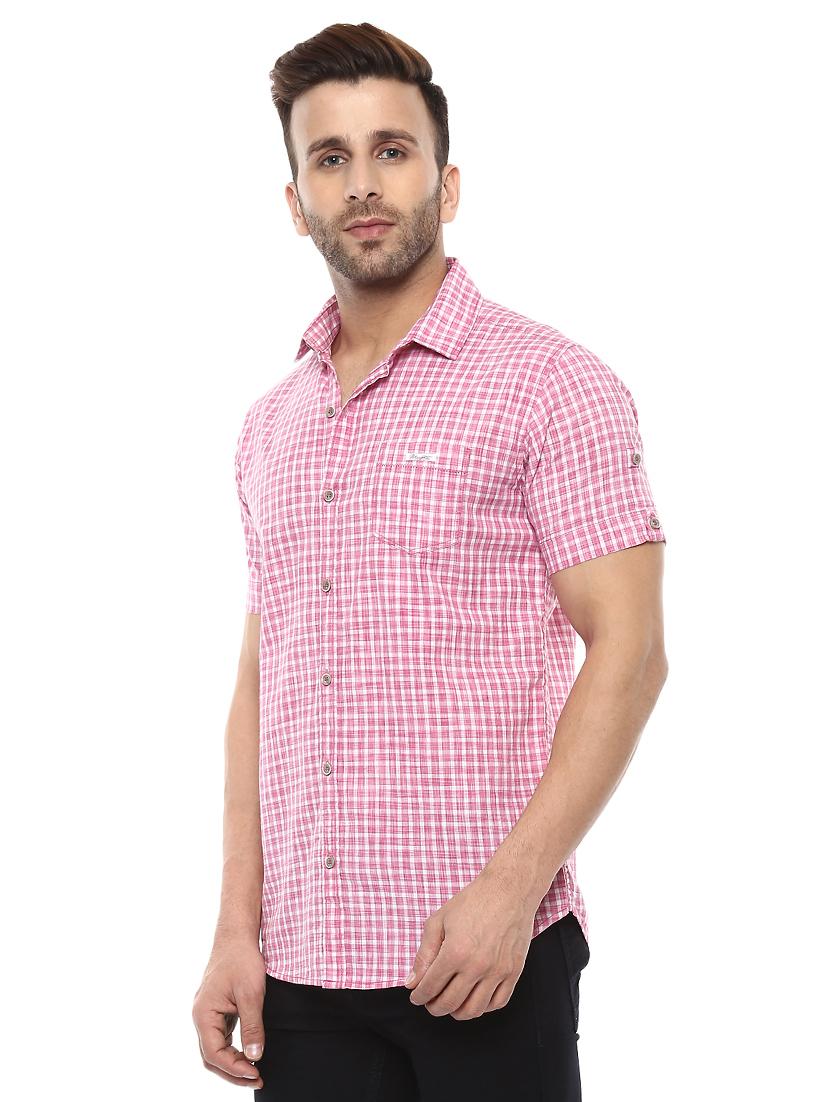 pink cotton casual shirt - 14997225 -  Standard Image - 1