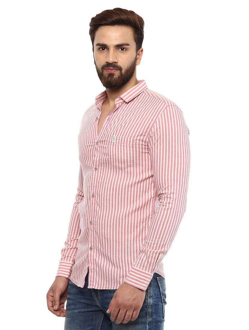 pink cotton casual shirt - 14997234 -  Standard Image - 1