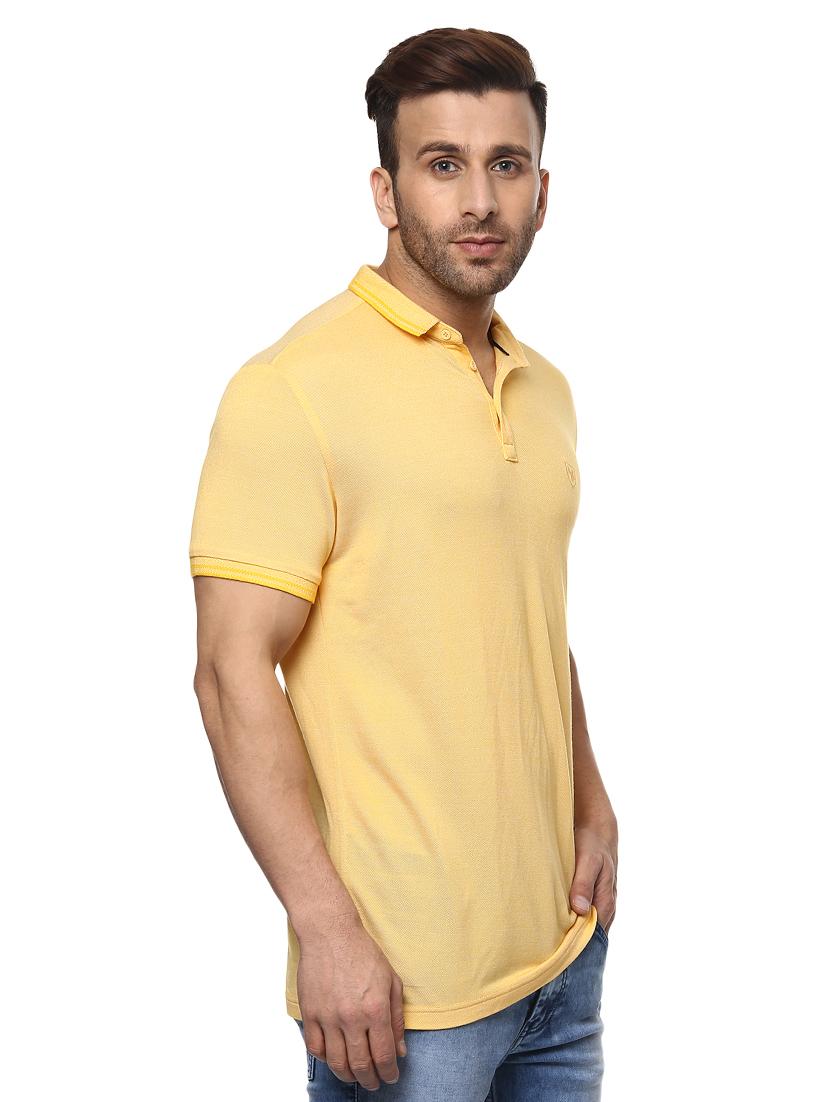 yellow cotton t-shirt - 14997324 - Standard Image - 1