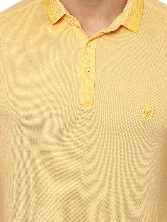yellow cotton t-shirt - 14997324 - Standard Image - 4