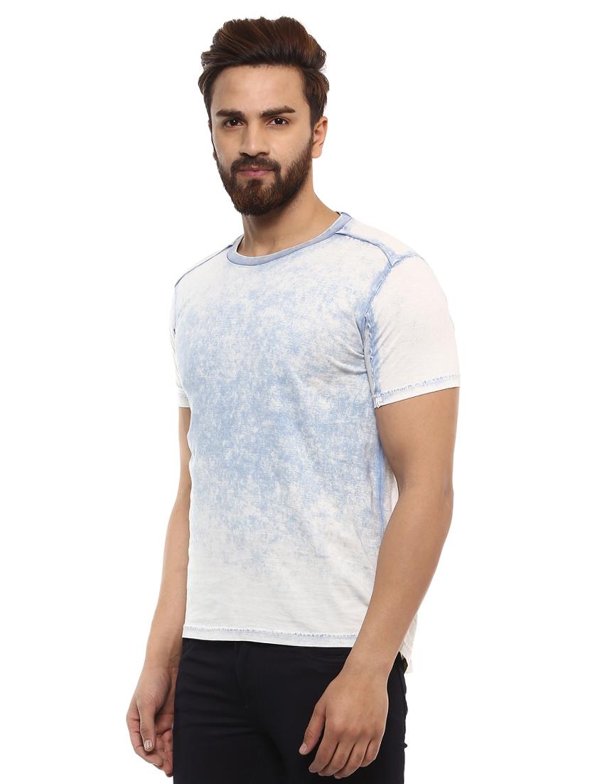 light blue cotton tshirt - 14997330 - Standard Image - 1
