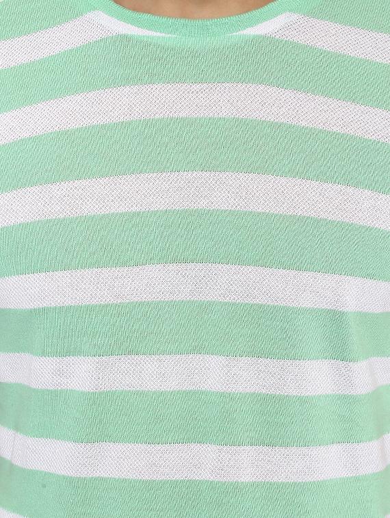 green cotton all over print tshirt - 14997338 - Standard Image - 4