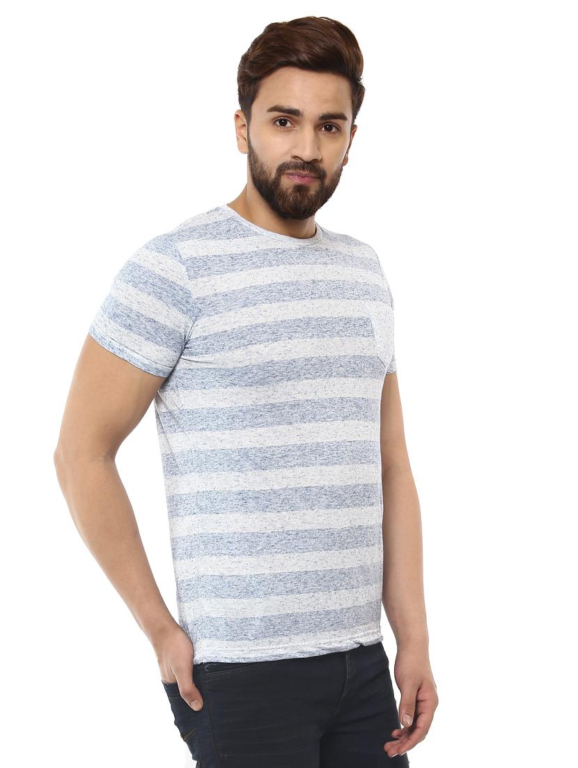 blue cotton pocket t-shirt - 14997418 -  Standard Image - 1