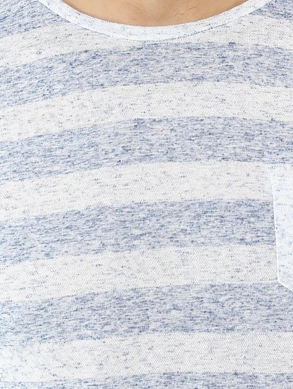 blue cotton pocket t-shirt - 14997418 - Standard Image - 4