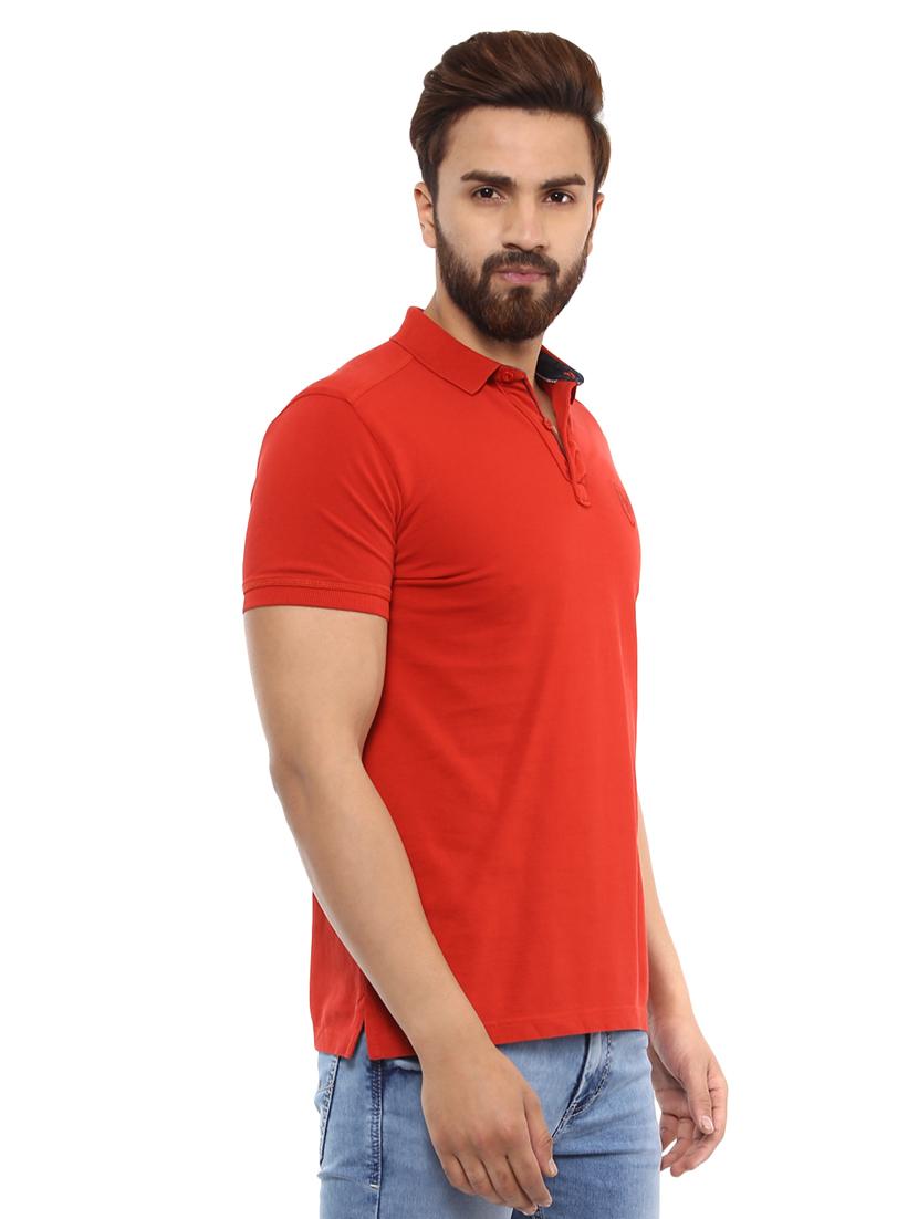 red cotton t-shirt - 14997448 - Standard Image - 1