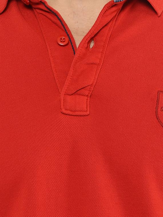 red cotton t-shirt - 14997448 - Standard Image - 4