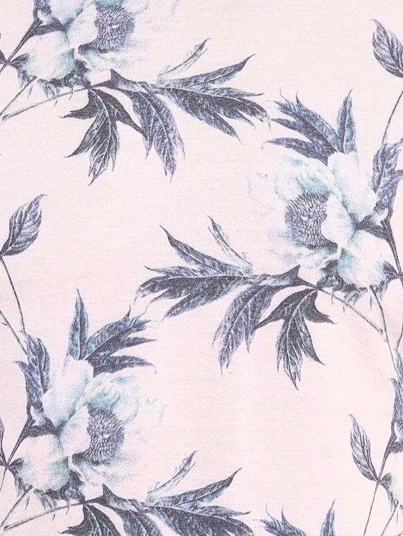 pink cotton all over print tshirt - 14997467 - Standard Image - 4
