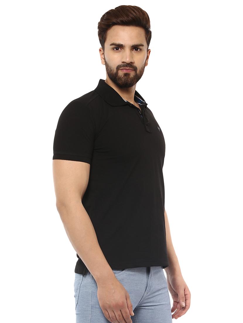 black cotton t-shirt - 14997497 - Standard Image - 1