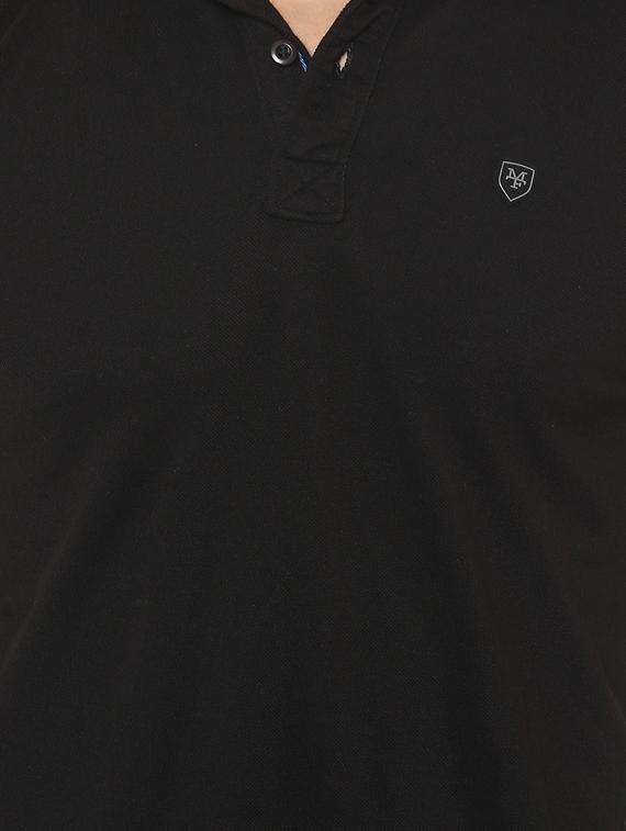 black cotton t-shirt - 14997497 - Standard Image - 4