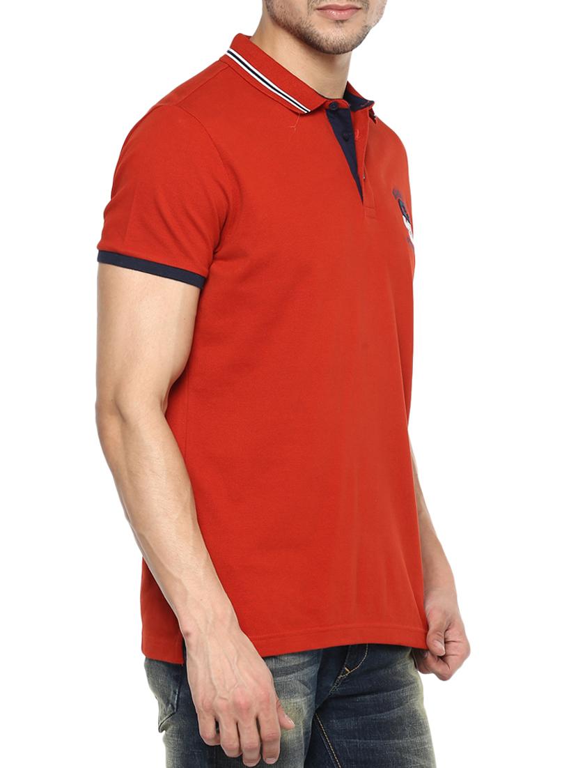 red cotton t-shirt - 15001022 - Standard Image - 1