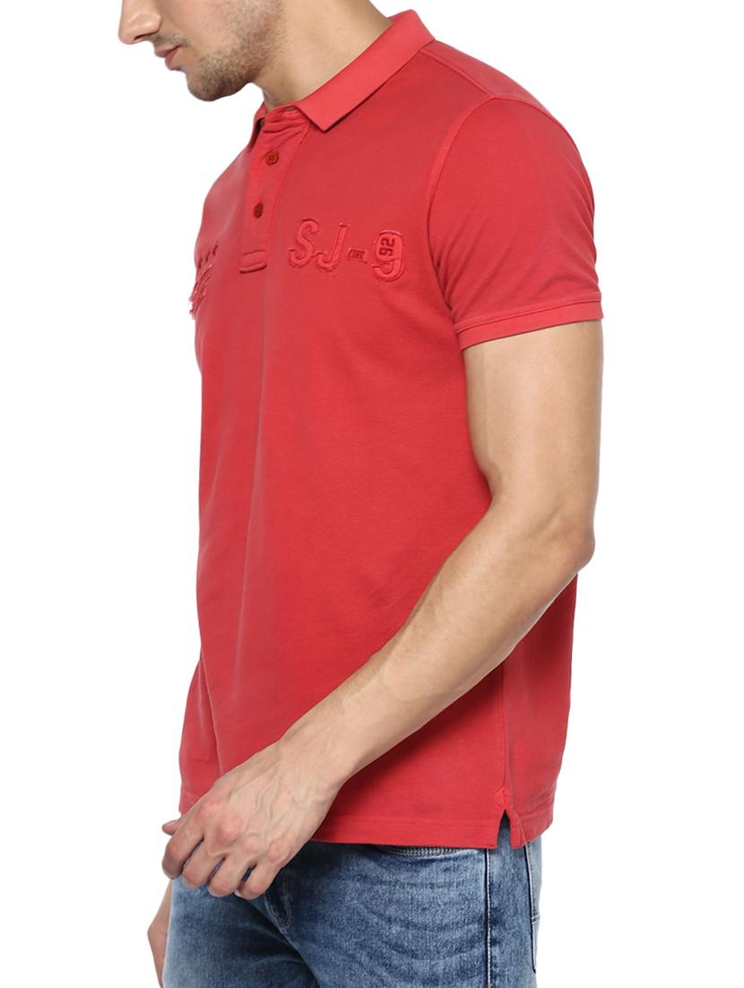 red cotton t-shirt - 15001025 - Standard Image - 1