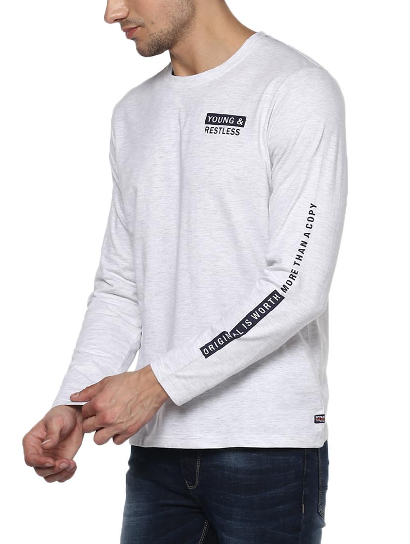 white cotton t-shirt - 15001043 - Standard Image - 1