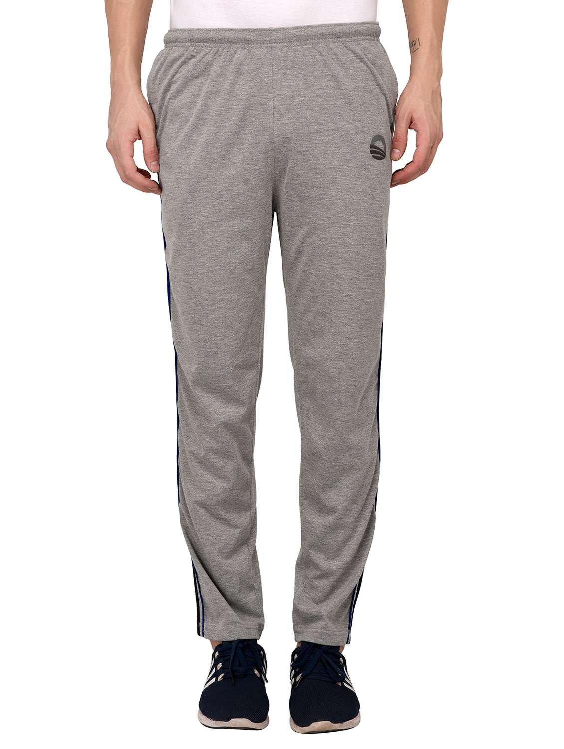 grey cotton track pant