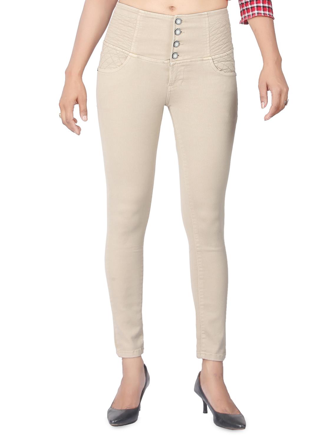 women's plain slim fit jeans - 15008406 -  Zoom Image - 0