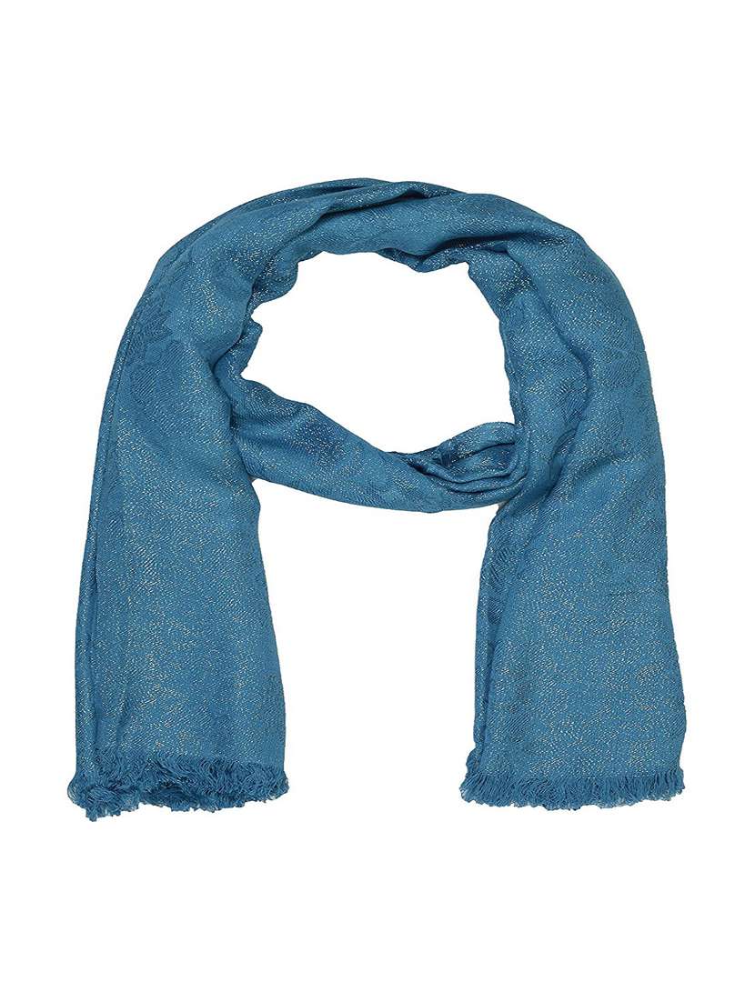 blue cotton scarf