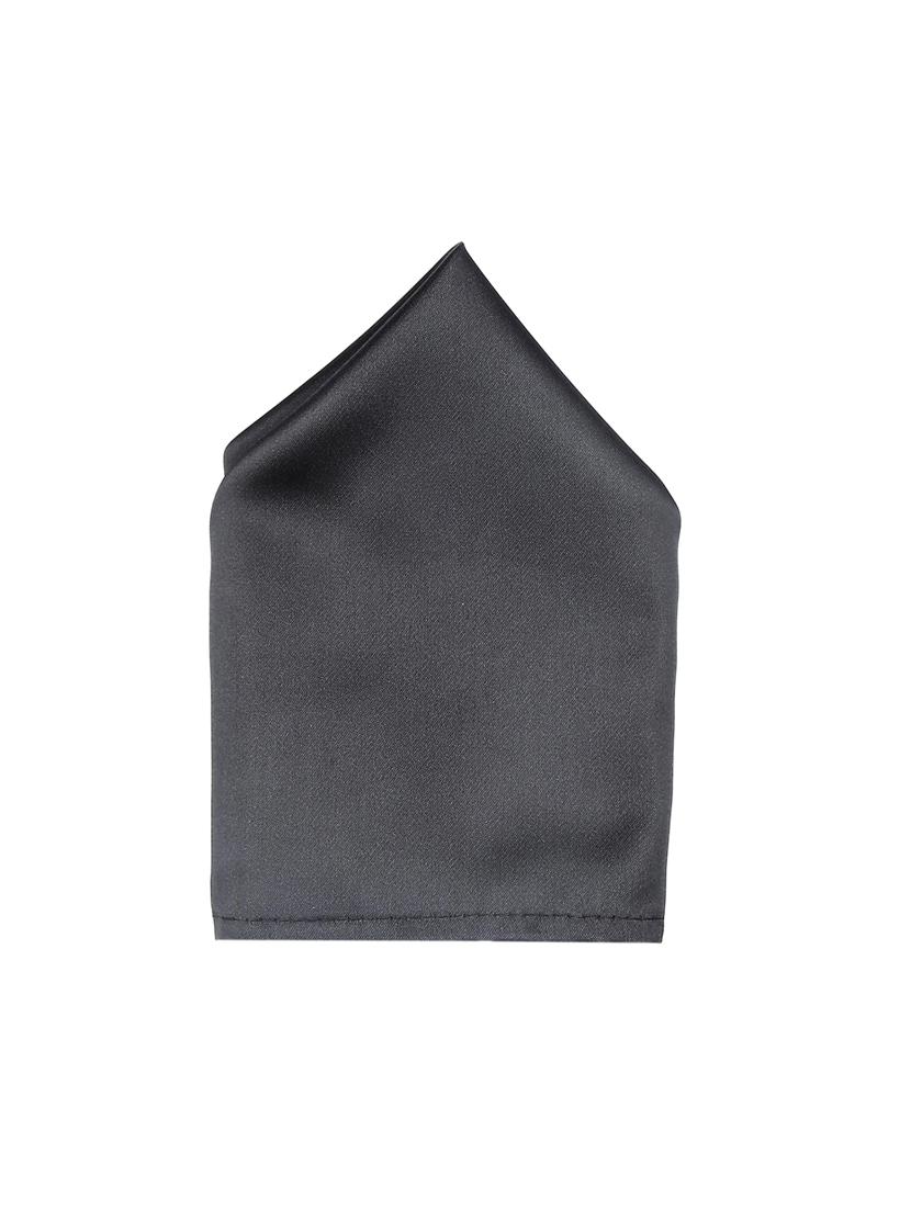 black polyester pocketsquare - 15025991 -  Standard Image - 1