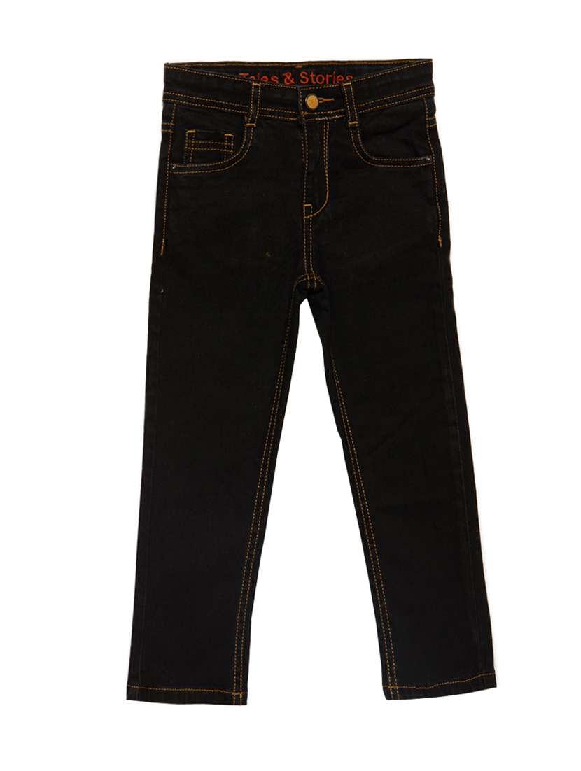 boy's plain slim fit jeans