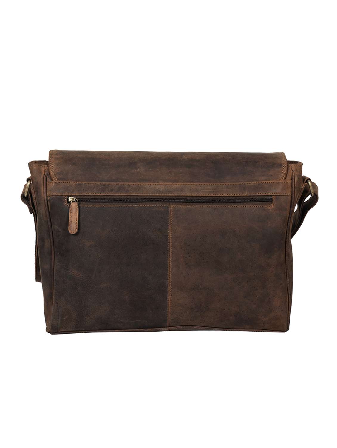 brown leather messengerbag - 15031838 -  Standard Image - 1
